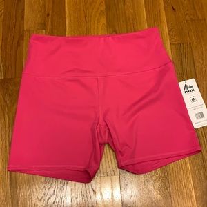 RBX bike shorts in hot pink